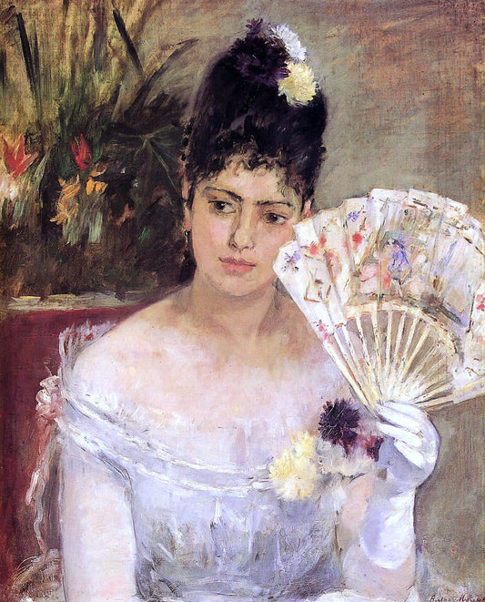  Berthe Morisot At the Ball - Canvas Print