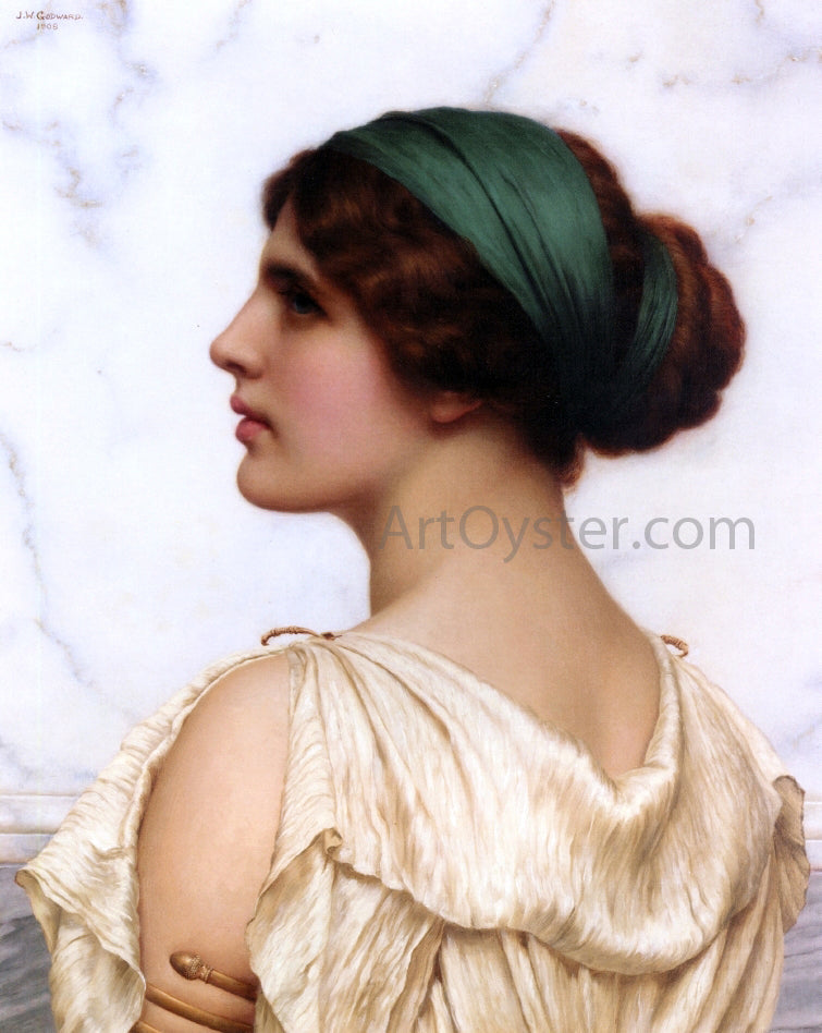  John William Godward Atalanta - Canvas Print