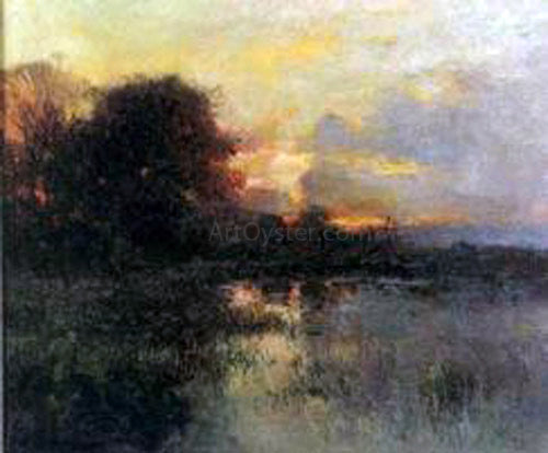  Luis Graner Atardecer - Canvas Print