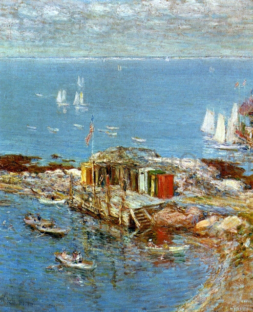  Frederick Childe Hassam August Afternoon, Appledore - Canvas Print