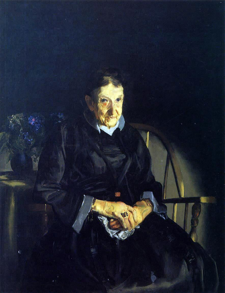  George Wesley Bellows Aunt Fanny - Canvas Print