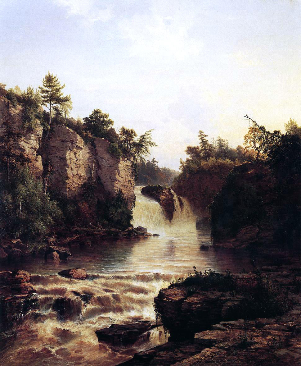  Frederick Rondel Ausable Falls - Canvas Print