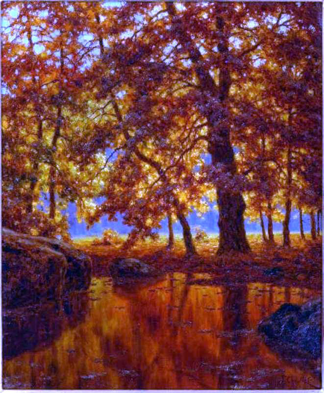  Ivan Fedorovich Choultse Automne - Canvas Print