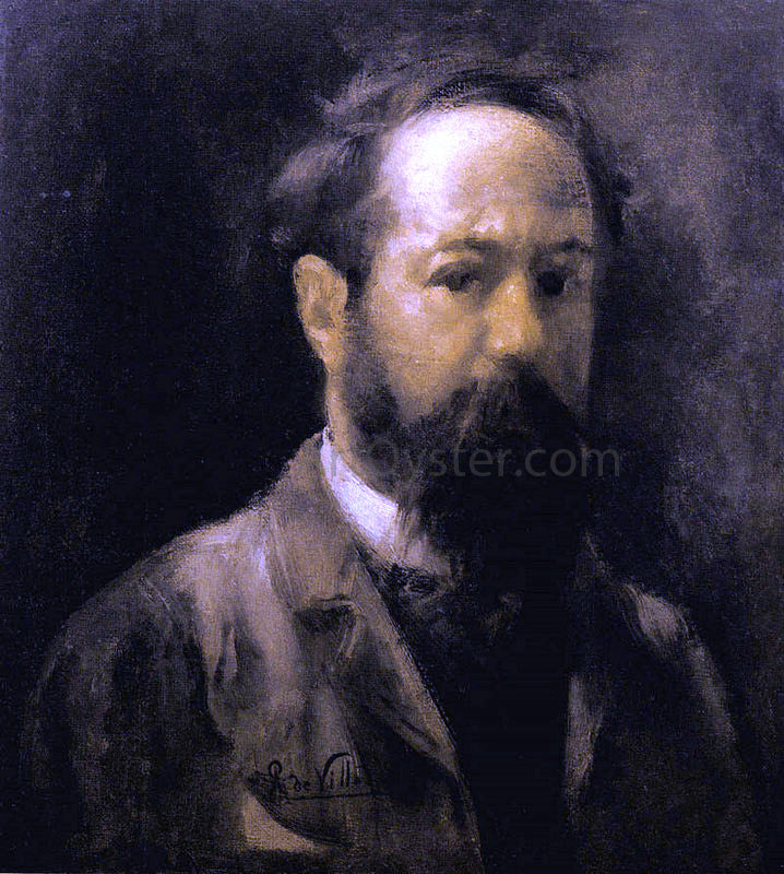  Ricardo Villodas De la Torre Autorretrato - Canvas Print