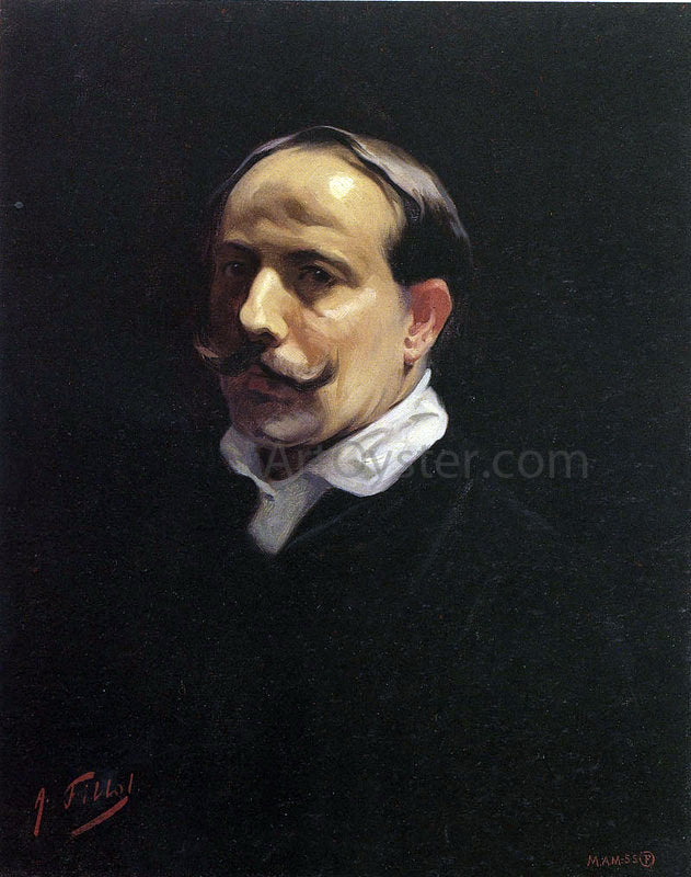  Antonio Fillol Granell Autorretrato - Canvas Print