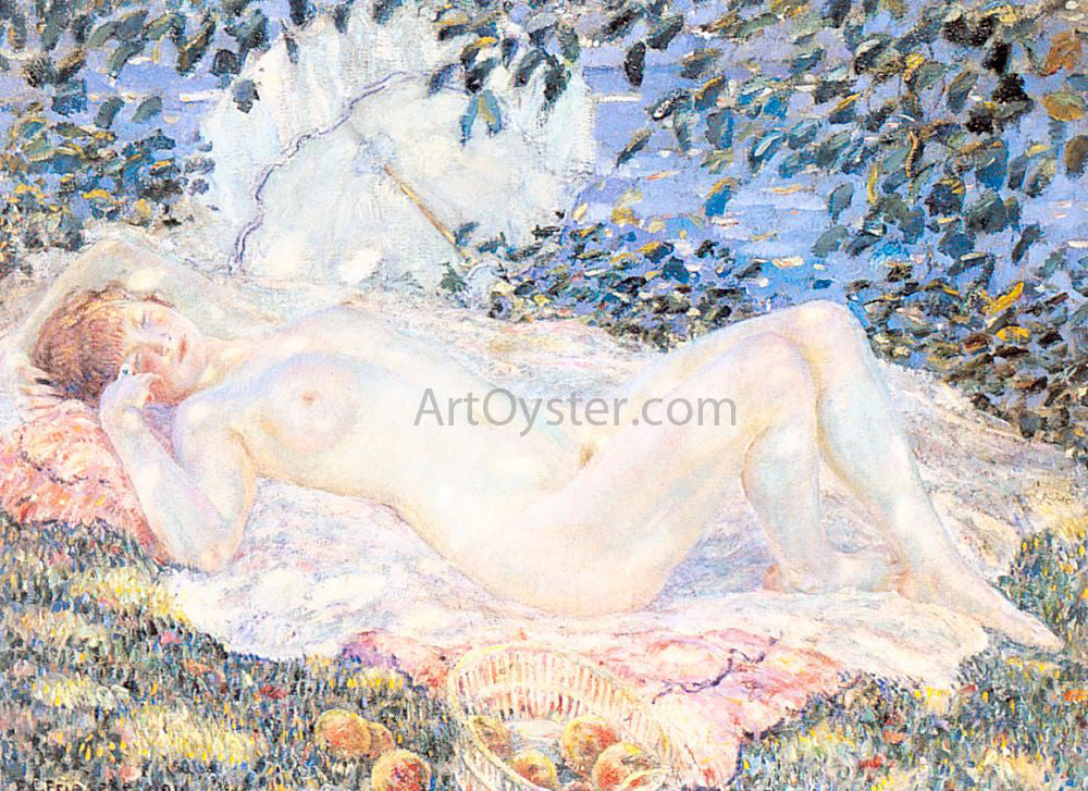  Frederick Carl Frieseke Autumn - Canvas Print