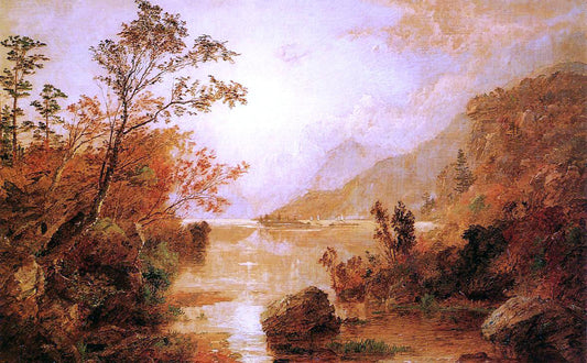  Jasper Francis Cropsey Autumn in the Highlands of the Hudson - Canvas Print