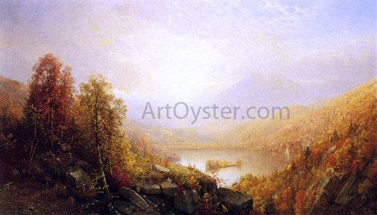  William Trost Richards Autumn in the Mountains - Canvas Print