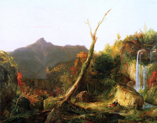  Thomas Cole Autumn Landscape (also known as Mount Chocorua) - Canvas Print