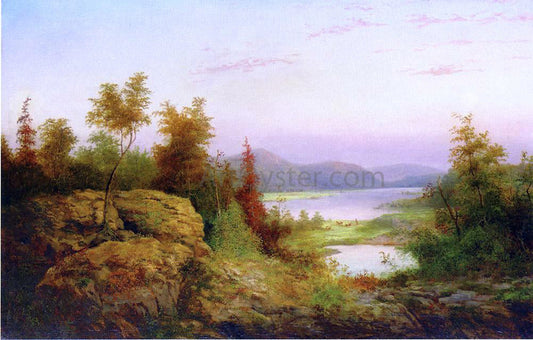  William Anthony Frerichs Autumn Landscape - Canvas Print