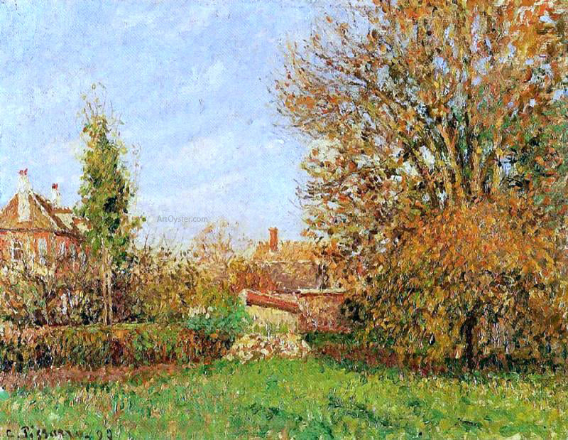  Camille Pissarro Autunm in Eragny - Canvas Print