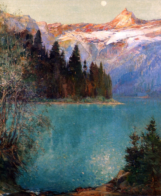  Oliver Dennett Grover Avalanche Lake - Canvas Print