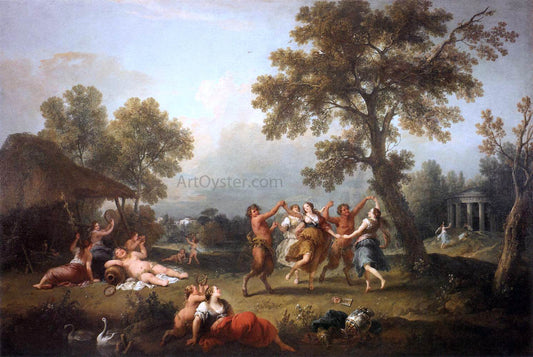  Francesco Zuccarelli Bacchanal - Canvas Print