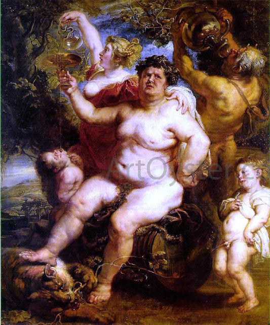  Peter Paul Rubens Bacchus - Canvas Print