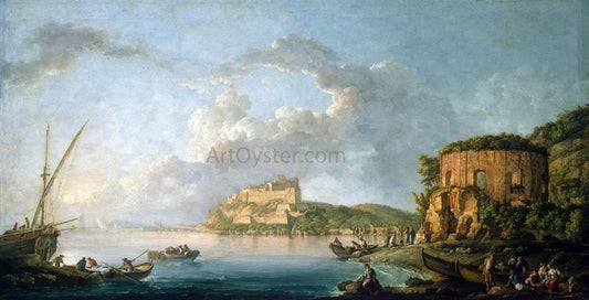  Carlo Bonavia Baia Bay - Canvas Print