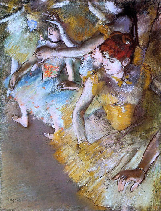  Edgar Degas Ballet Dancers on the Stage - Canvas Print