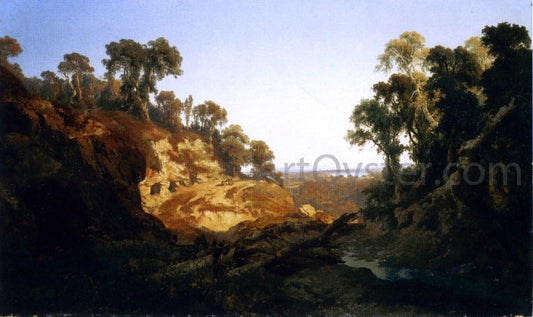  Giuseppe Camino Bandits in the Woods - Canvas Print