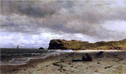  James Craig Nicoll Bass Rocks, Near Gloucester, Massachusetts - Canvas Print