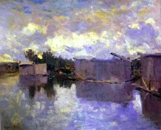  Constantin Alexeevich Korovin Bath-Houses - Canvas Print