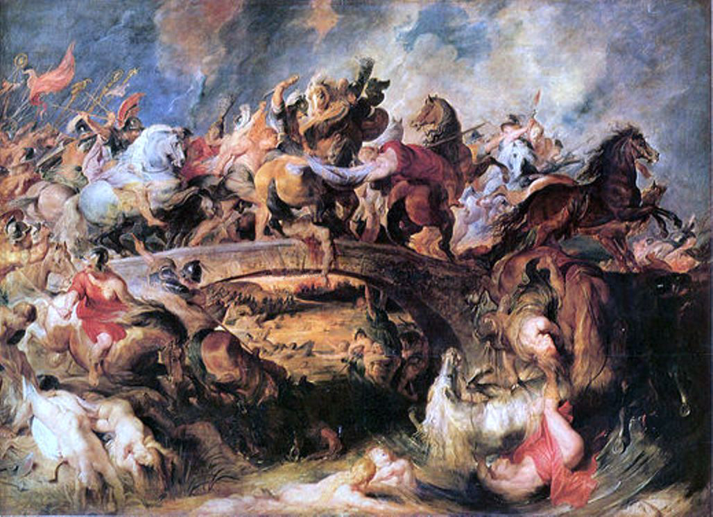  Peter Paul Rubens Battle of the Amazons - Canvas Print