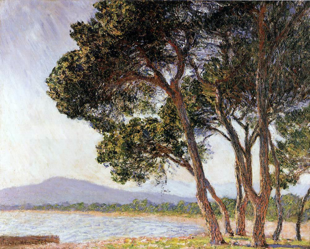  Claude Oscar Monet Beach in Juan-les-Pins - Canvas Print