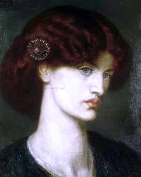  Dante Gabriel Rossetti Beatrice - Canvas Print