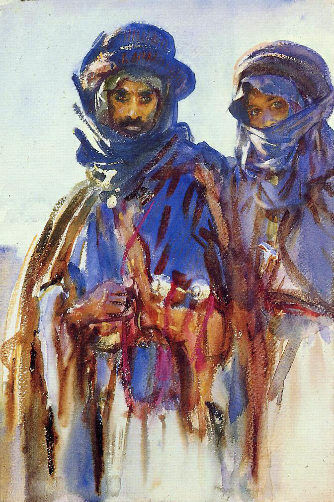  John Singer Sargent Bedouins - Canvas Print