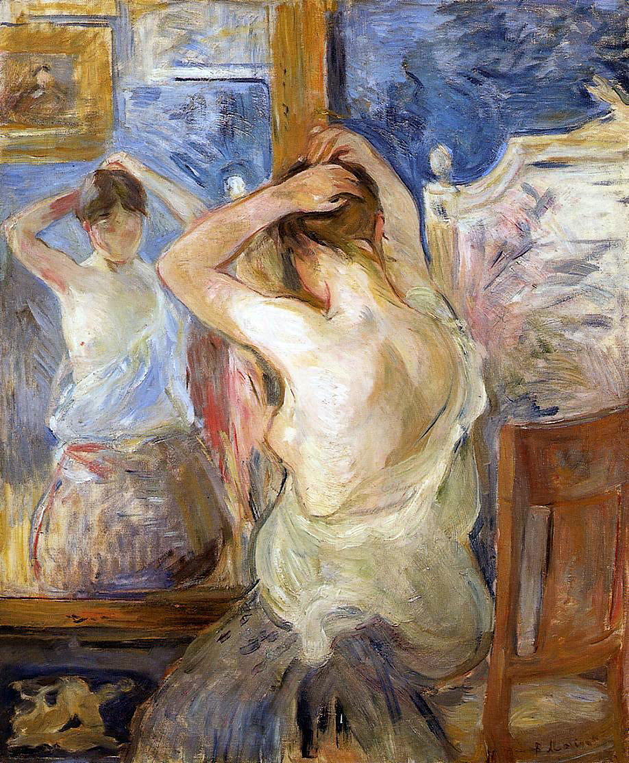  Berthe Morisot Before the Mirror - Canvas Print