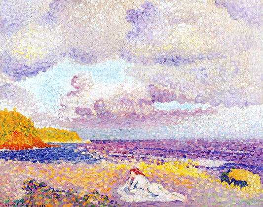  Henri Edmond Cross Before the Storm (also known as The Storm) - Canvas Print