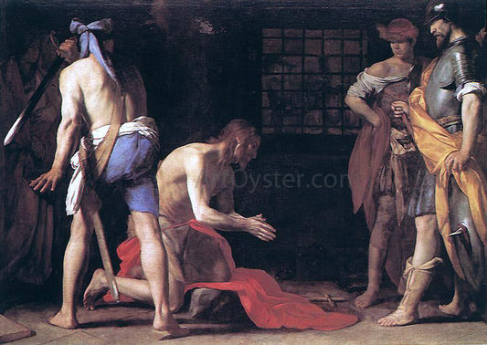  Massimo Stanzione Beheading of St John the Baptist - Canvas Print