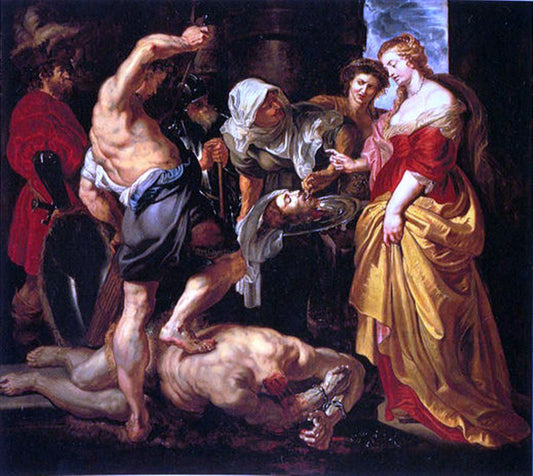  Peter Paul Rubens Beheading of St John the Baptist - Canvas Print