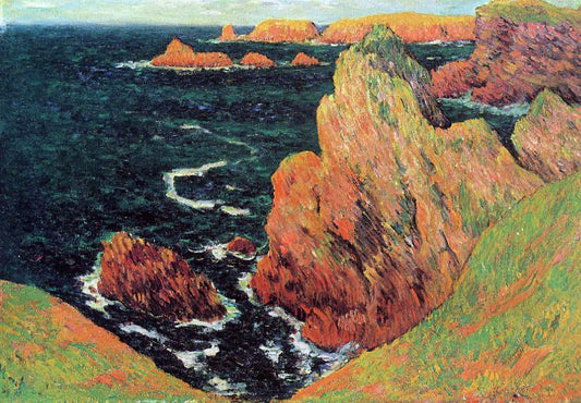  Henri Moret Belle-Ile - Canvas Print