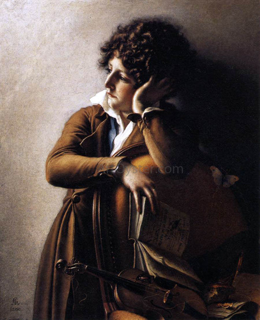  Anne-Louis Girodet De Roucy-Triosson Benoit-Agnes Trioson - Canvas Print