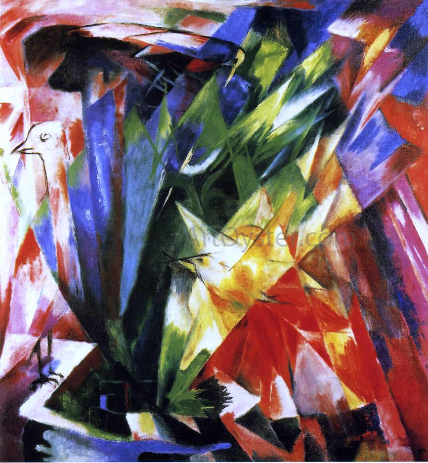  Franz Marc Birds - Canvas Print