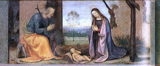  Mariotto Albertinelli Birth of Christ - Canvas Print