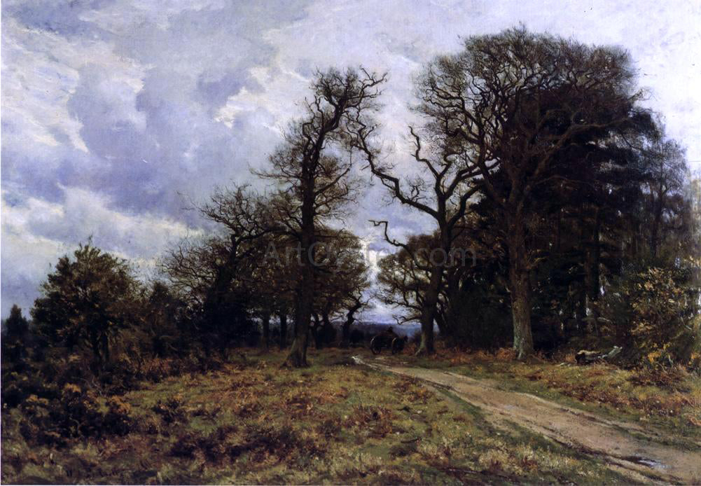  William Lamb Picknell Bleak December - Canvas Print