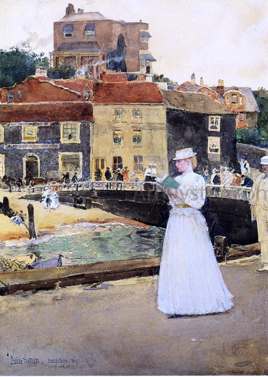  Frederick Childe Hassam Bleak House, Broadstairs - Canvas Print