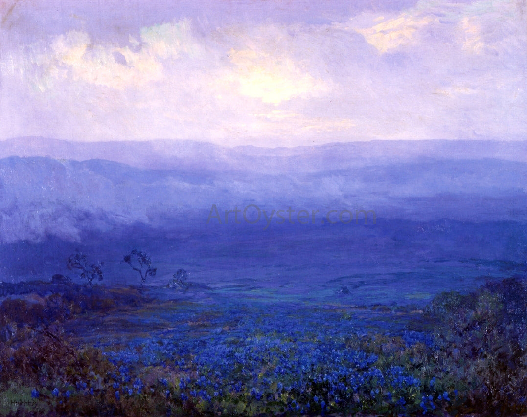  Julian Onderdonk Bluebonnets in Texas - Canvas Print