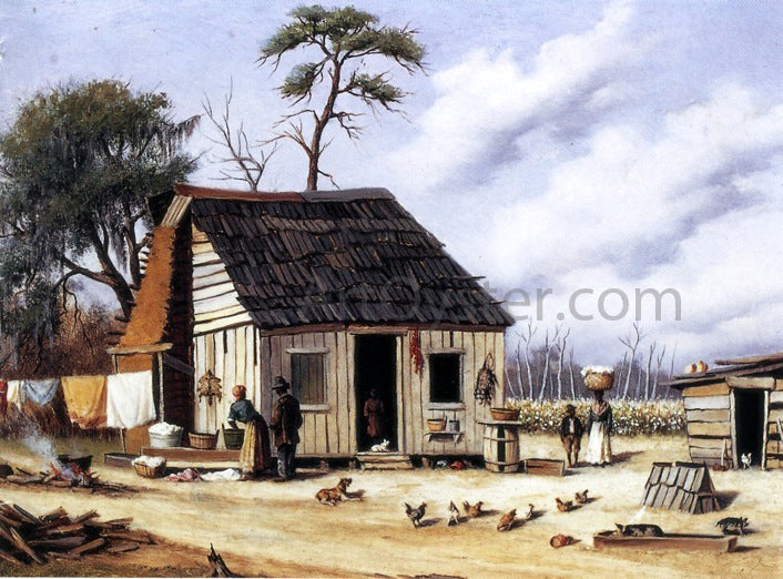  William Aiken Walker Board and Batten Northern South Carolina Cabin - Canvas Print
