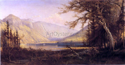 Henry A Ferguson Boating in the Adirondacks - Canvas Print