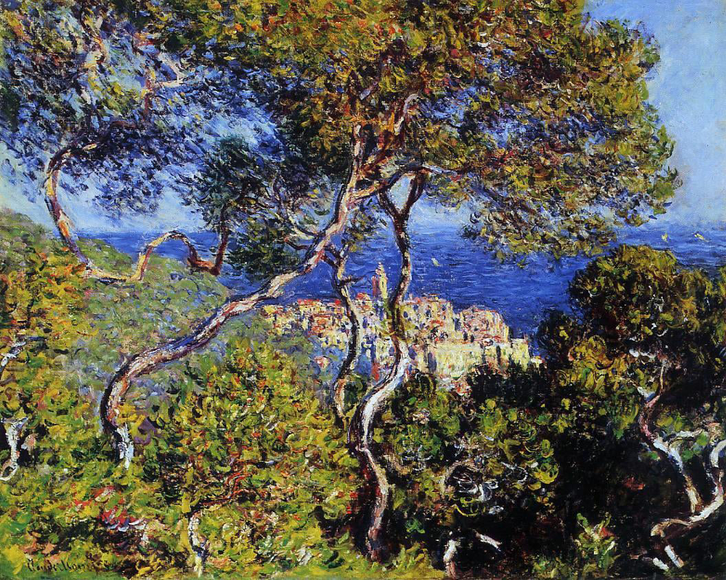  Claude Oscar Monet Bordighera - Canvas Print