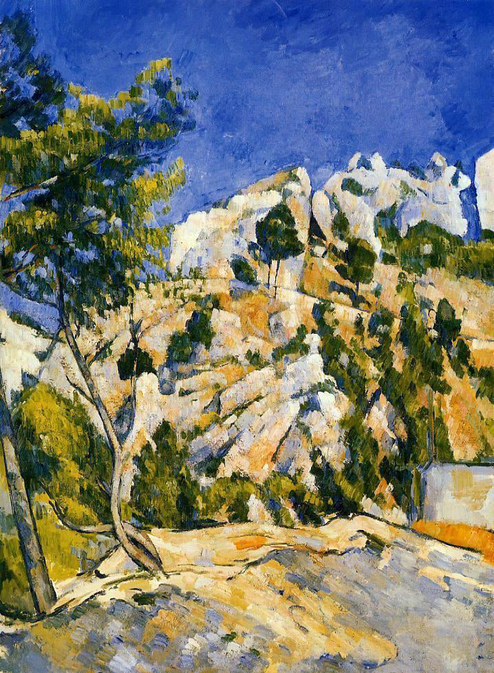  Paul Cezanne Bottom of the Ravine - Canvas Print