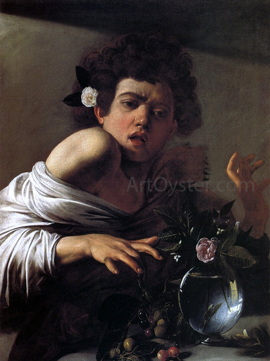  Caravaggio Boy Bitten by a Lizard - Canvas Print