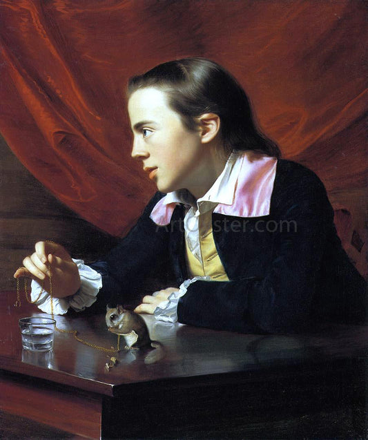  John Singleton Copley Boy with a Squirrel - Canvas Print