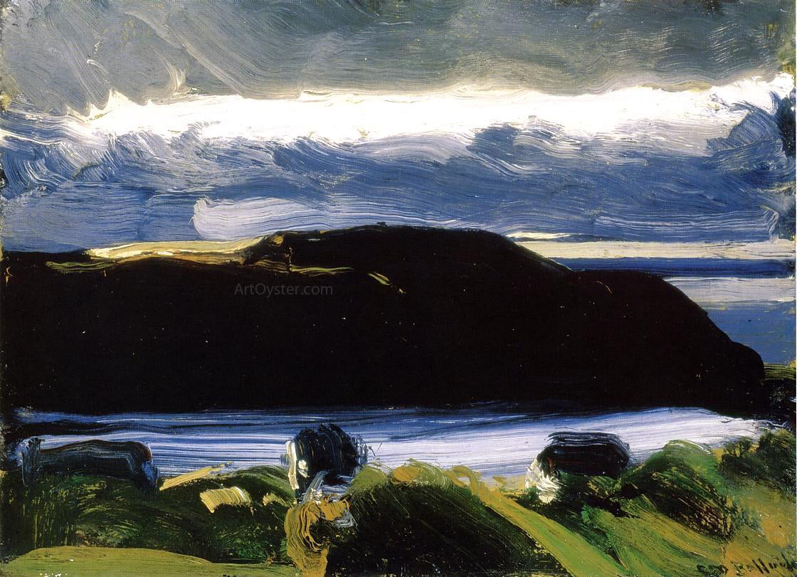  George Wesley Bellows Breaking Sky, Monhegan - Canvas Print