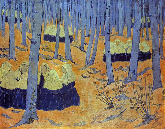  Paul Serusier Breton Women, the Meeting in the Sacred Grove - Canvas Print