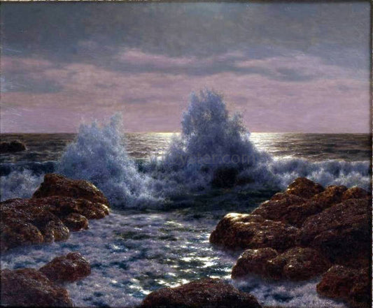  Ivan Fedorovich Choultse Brisants (Mediterranee) - Canvas Print