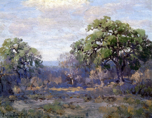  Julian Onderdonk Brush Country Landscape - Canvas Print