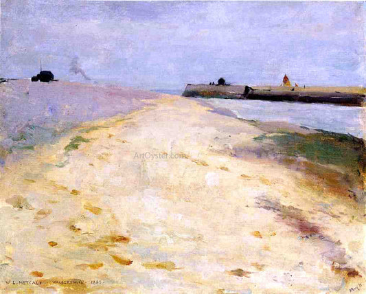  Willard Leroy Metcalf By the Shore, Walberswick - Canvas Print