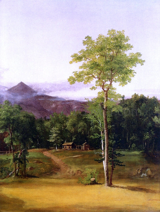  Thomas Cole Cabin in the Woods, North Conway, New Hampshire - Canvas Print